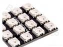 LED Board 4x4 WS2812B 5050 RGB LED with drivers (16bits)